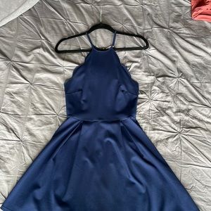 Charlotte Russe Navy Formal Dress
